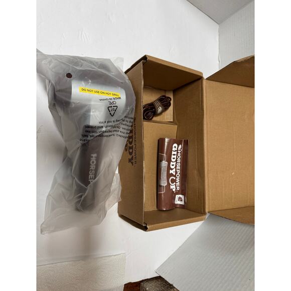 HorsePower Giddy Up Cordless, Rechargeable BBQ grill Stainless Roller Cleaner - Picture 5 of 9